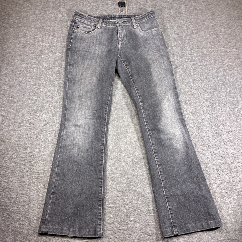 Polo Ralph Lauren Jeans Women 4x32 Gray Bootcut Button Pocket 8183WDY1829